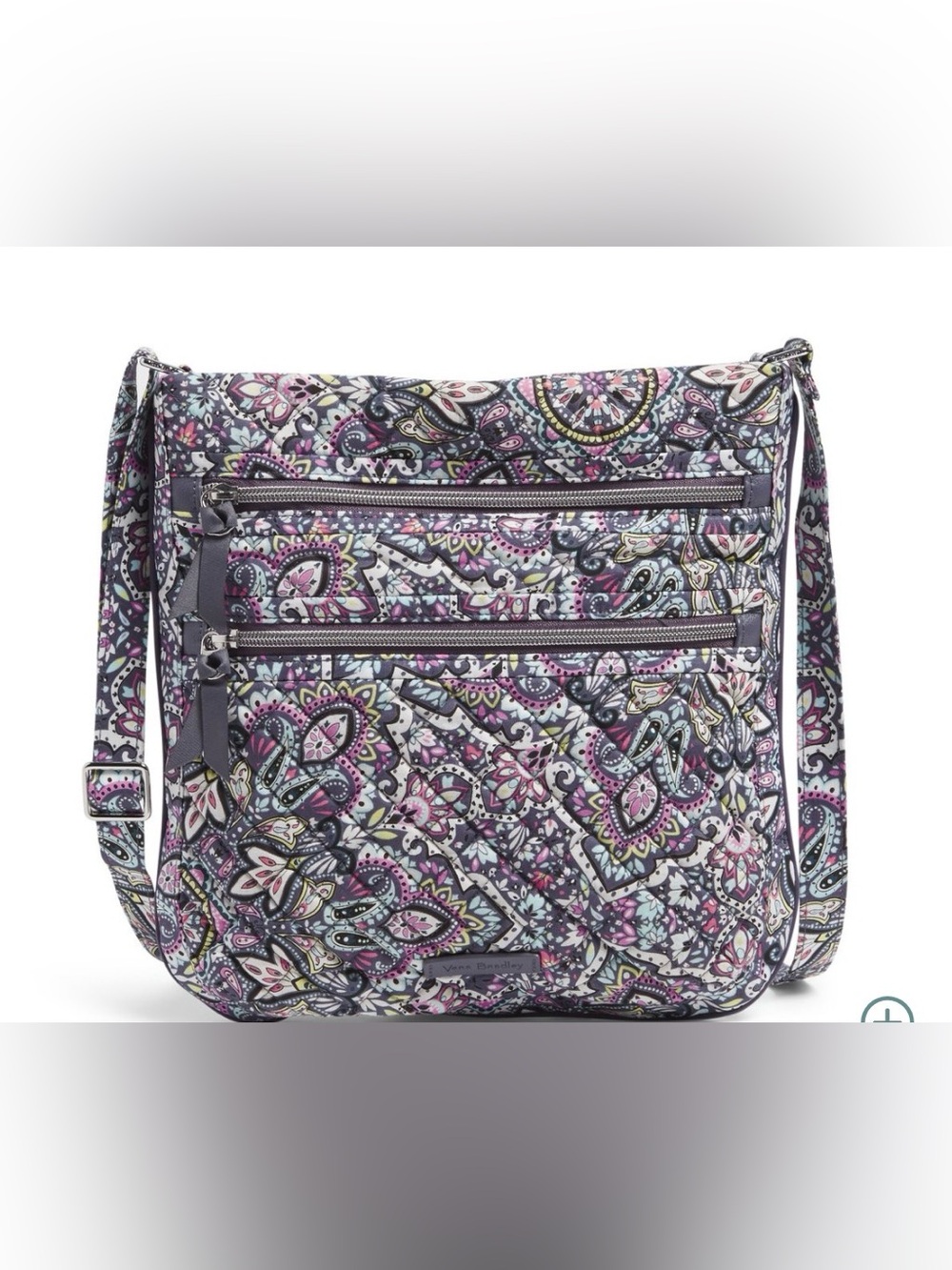 Triple Zip Hipster Bonbon Medallion by Vera Bradley